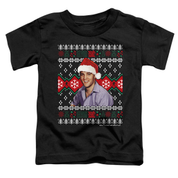 Elvis Presley Ugly Christmas Sweater - Toddler T-Shirt Toddler T-Shirt Elvis Presley   