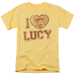 I Love Lucy I Heart Lucy - Men's Regular Fit T-Shirt Men's Regular Fit T-Shirt I Love Lucy   