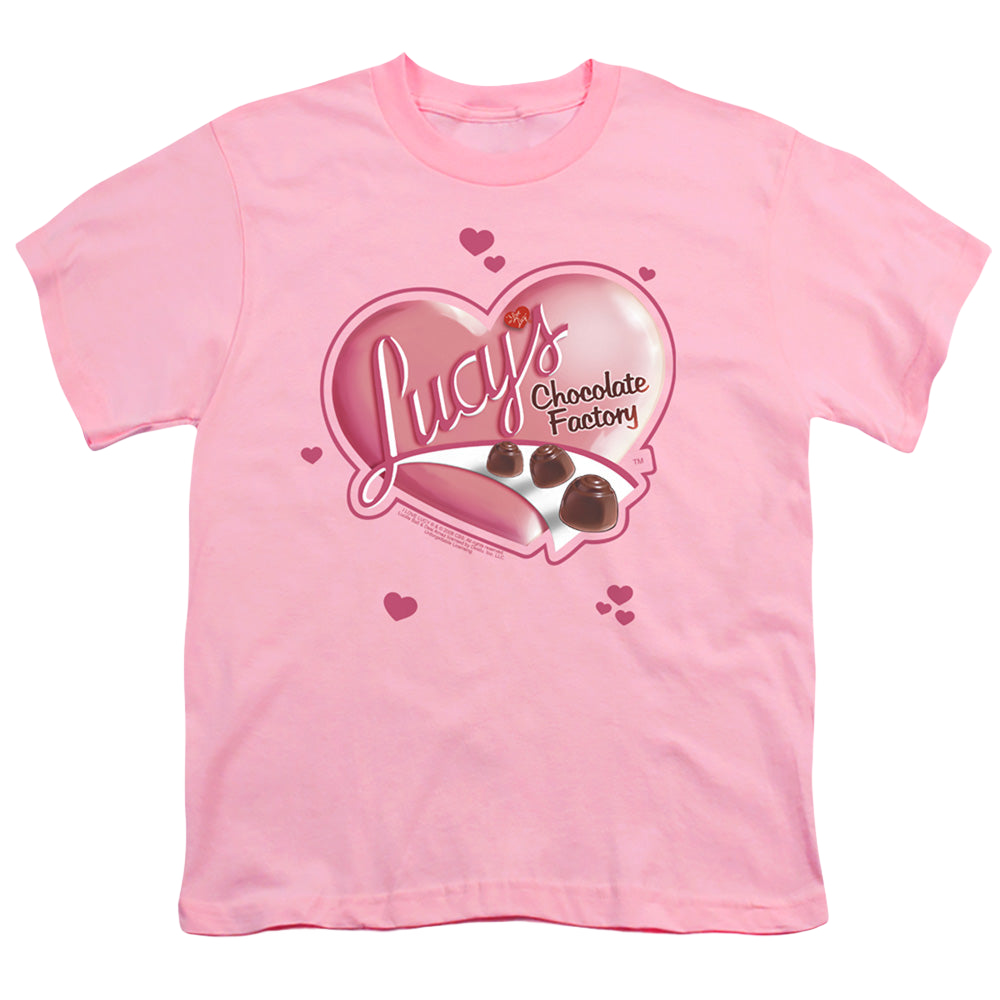 I Love Lucy Chocolate Smudges - Youth T-Shirt Youth T-Shirt (Ages 8-12) I Love Lucy   