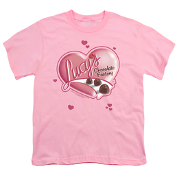 I Love Lucy Chocolate Smudges - Youth T-Shirt Youth T-Shirt (Ages 8-12) I Love Lucy   