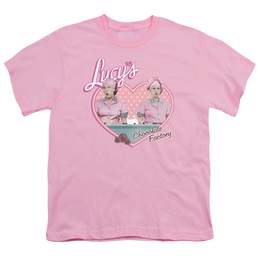 I Love Lucy Chocolate Factory - Youth T-Shirt Youth T-Shirt (Ages 8-12) I Love Lucy   