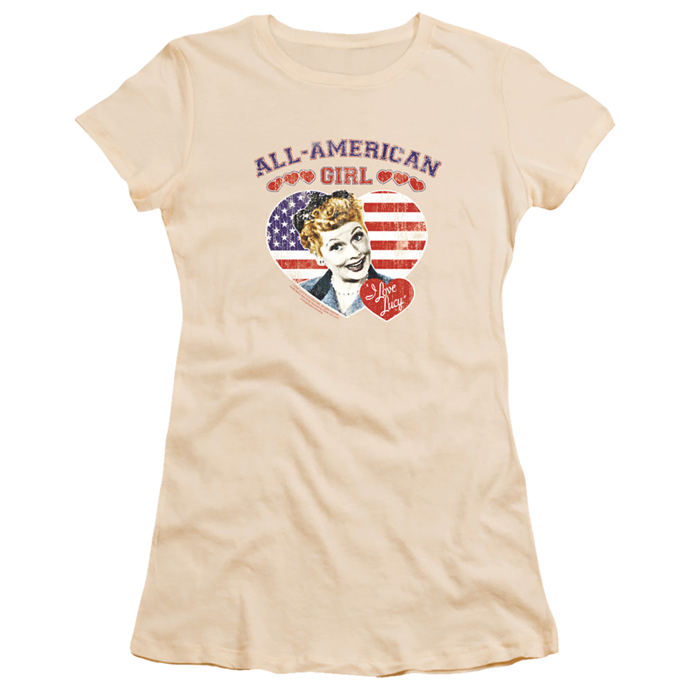 I Love Lucy All American - Juniors T-Shirt Juniors T-Shirt I Love Lucy   