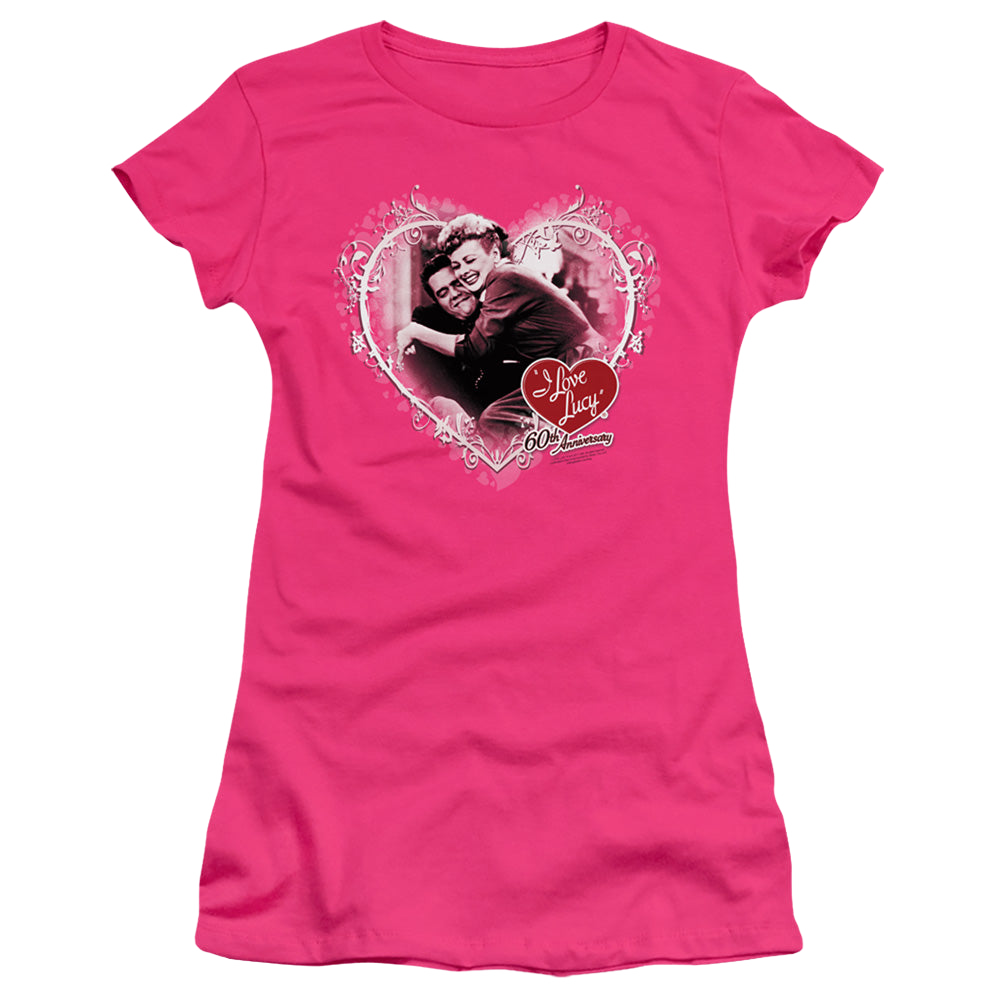I Love Lucy Happy Anniversary - Juniors T-Shirt Juniors T-Shirt I Love Lucy   