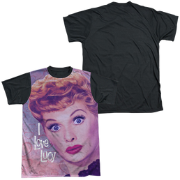 I Love Lucy Funny Hearts - Men's Black Back T-Shirt Men's Black Back T-Shirt I Love Lucy   