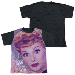 I Love Lucy Funny Hearts - Youth Black Back T-Shirt Youth Black Back T-Shirt (Ages 8-12) I Love Lucy   