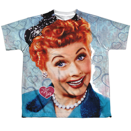 I Love Lucy Smile - Youth All-Over Print T-Shirt Youth All-Over Print T-Shirt (Ages 8-12) I Love Lucy   