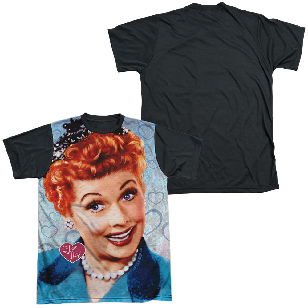 I Love Lucy Smile - Men's Black Back T-Shirt Men's Black Back T-Shirt I Love Lucy   