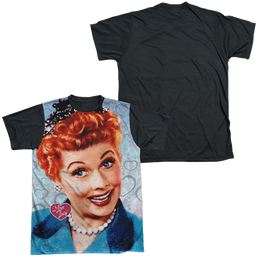 I Love Lucy Smile - Men's Black Back T-Shirt Men's Black Back T-Shirt I Love Lucy   