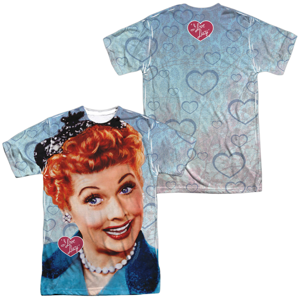 I Love Lucy Smile (Front/Back Print) - Men's All-Over Print T-Shirt Men's All-Over Print T-Shirt I Love Lucy   
