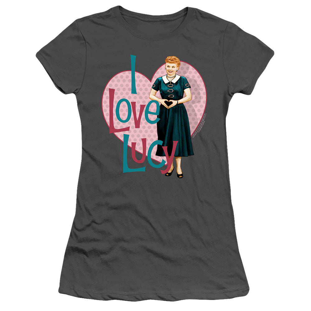 I Love Lucy Heart You - Juniors T-Shirt Juniors T-Shirt I Love Lucy   