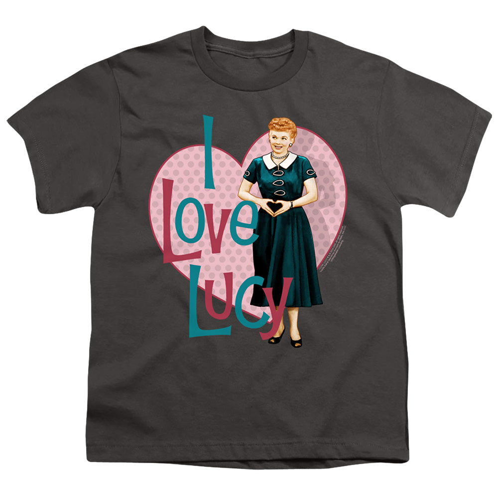 I Love Lucy Heart You - Youth T-Shirt Youth T-Shirt (Ages 8-12) I Love Lucy   