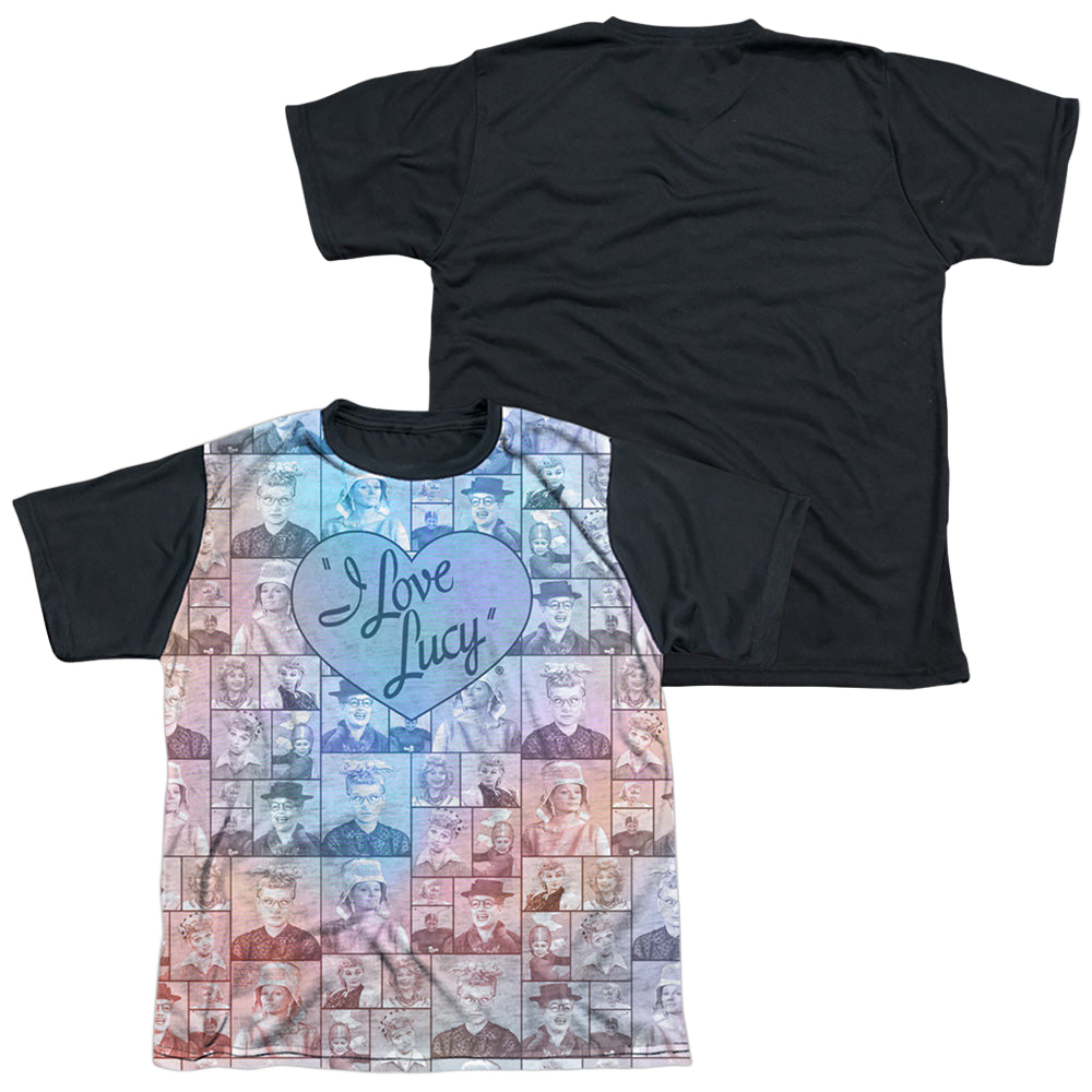 I Love Lucy Many Moods - Youth Black Back T-Shirt Youth Black Back T-Shirt (Ages 8-12) I Love Lucy   