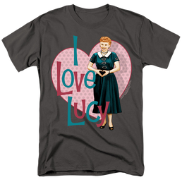 I Love Lucy Heart You - Men's Regular Fit T-Shirt Men's Regular Fit T-Shirt I Love Lucy   