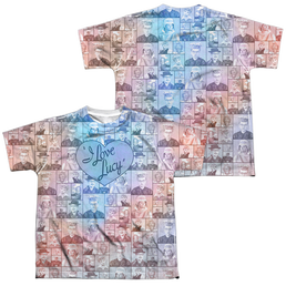 I Love Lucy Many Moods (Front/Back Print) - Youth All-Over Print T-Shirt Youth All-Over Print T-Shirt (Ages 8-12) I Love Lucy   