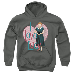 I Love Lucy Heart You - Youth Hoodie Youth Hoodie (Ages 8-12) I Love Lucy   