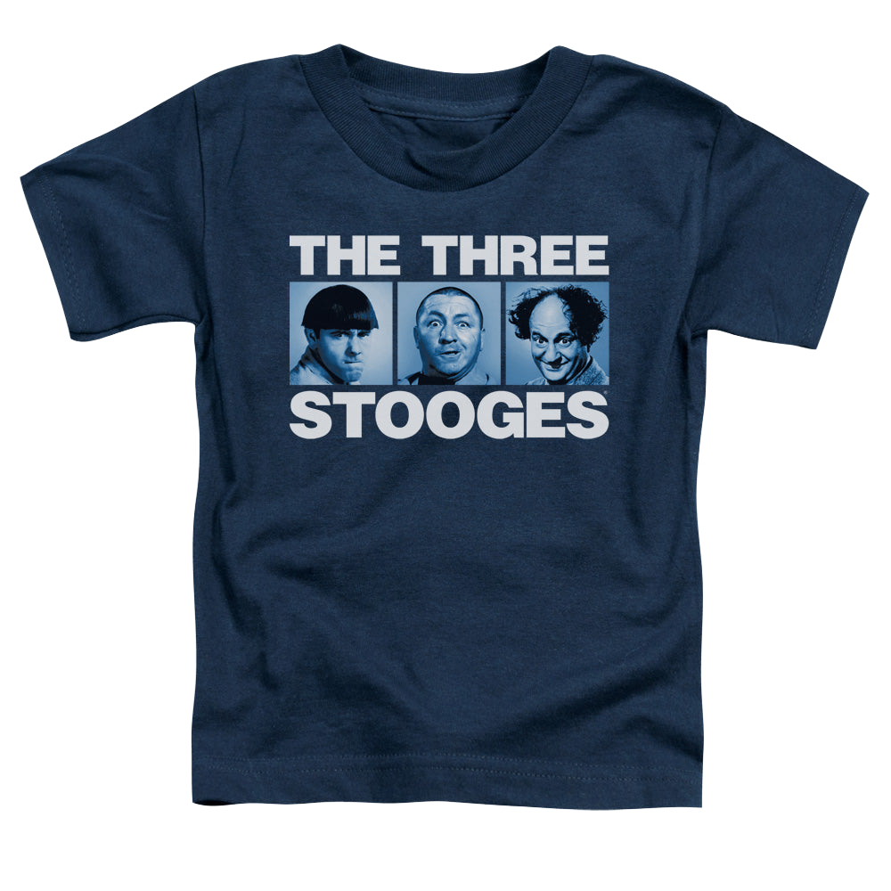 Three Stooges, The Three Squares - Kid's T-Shirt Kid's T-Shirt (Ages 4-7) The Three Stooges   