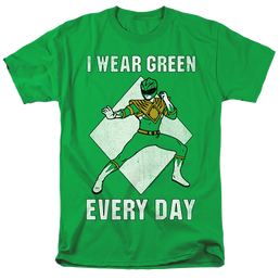 Power Rangers Always Green - Men's Regular Fit T-Shirt Men's Regular Fit T-Shirt Power Rangers   