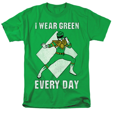 Power Rangers Always Green - Men's Regular Fit T-Shirt Men's Regular Fit T-Shirt Power Rangers   