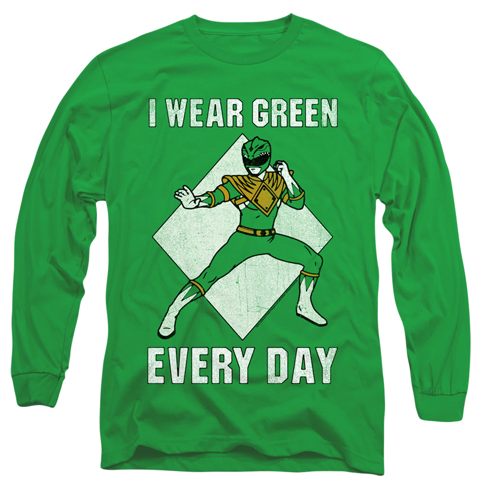 Power Rangers Always Green - Men's Long Sleeve T-Shirt Men's Long Sleeve T-Shirt Power Rangers   