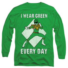 Power Rangers Always Green - Men's Long Sleeve T-Shirt Men's Long Sleeve T-Shirt Power Rangers   