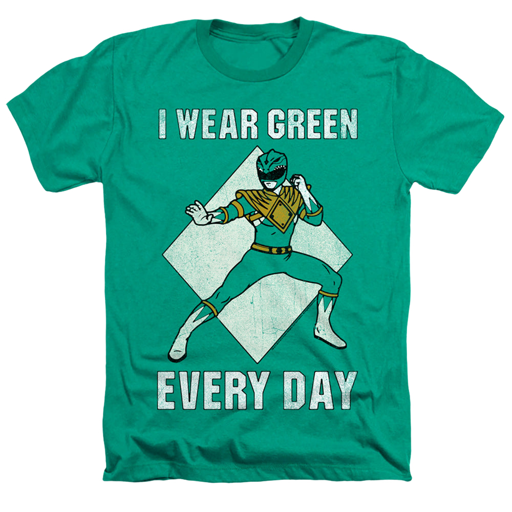 Power Rangers Always Green - Men's Heather T-Shirt Men's Heather T-Shirt Power Rangers   
