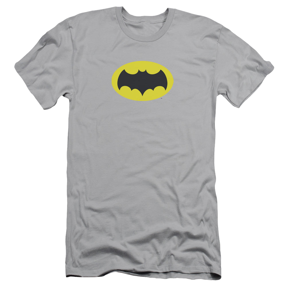 Batman Classic TV Series Chest Logo - Men's Slim Fit T-Shirt Men's Slim Fit T-Shirt Batman Classic TV Series   