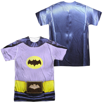 Batman Classic TV Series Batman Costume (Front/Back Print) - Men's All-Over Print T-Shirt Men's All-Over Print T-Shirt Batman   