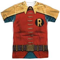 Batman Classic TV Series Robin Costume - Men's All-Over Print T-Shirt Men's All-Over Print T-Shirt Batman   