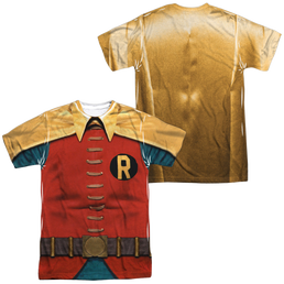 Batman Classic TV Series Robin Costume (Front/Back Print) - Men's All-Over Print T-Shirt Men's All-Over Print T-Shirt Batman Classic TV Series   