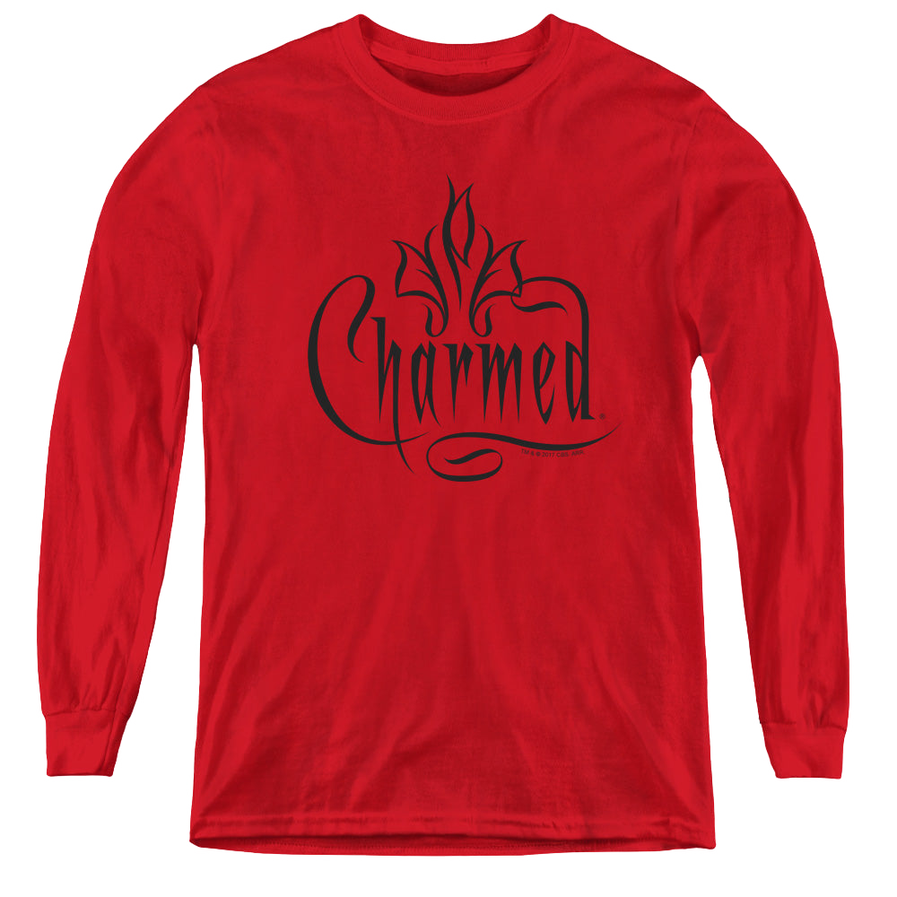 Charmed Charmed Logo - Youth Long Sleeve T-Shirt Youth Long Sleeve T-Shirt Charmed   