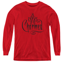 Charmed Charmed Logo - Youth Long Sleeve T-Shirt Youth Long Sleeve T-Shirt Charmed   