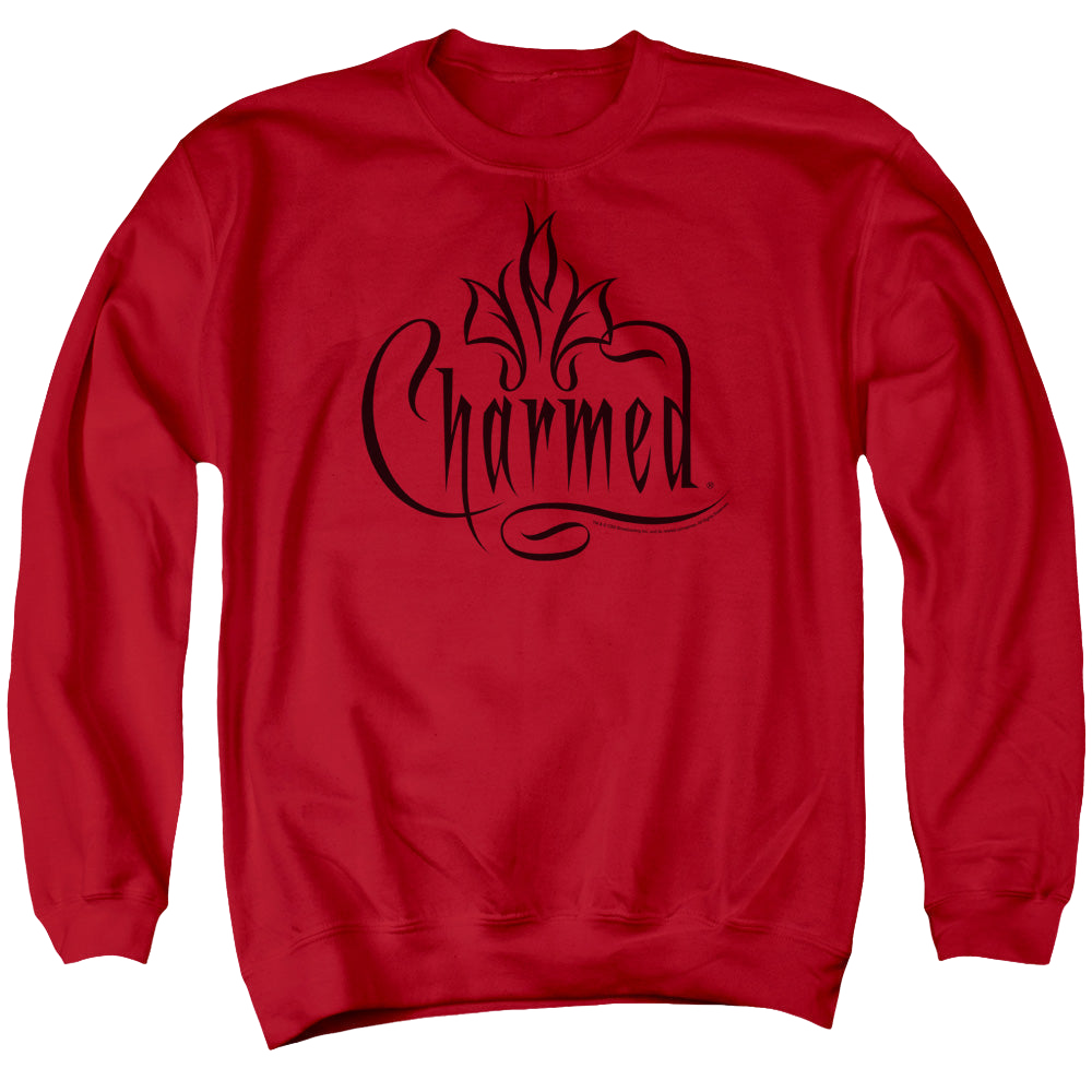 Charmed Charmed Logo - Men's Crewneck Sweatshirt Men's Crewneck Sweatshirt Charmed   