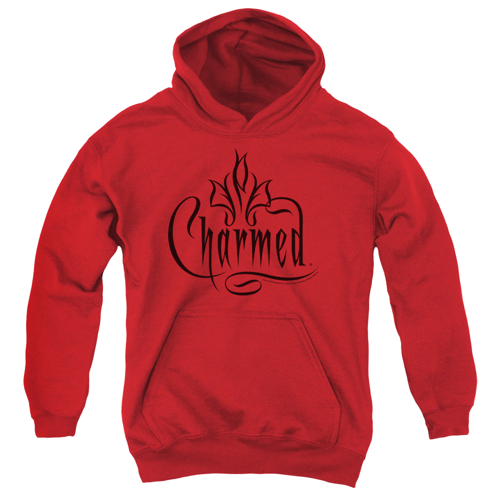 Charmed Charmed Logo - Youth Hoodie Youth Hoodie (Ages 8-12) Charmed   