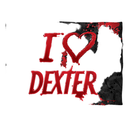 Dexter I Heart Dexter - Pillow Case Pillow Cases Dexter   