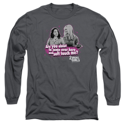 2 Broke Girls Soft Touch - Men's Long Sleeve T-Shirt Men's Long Sleeve T-Shirt 2 Broke Girls   
