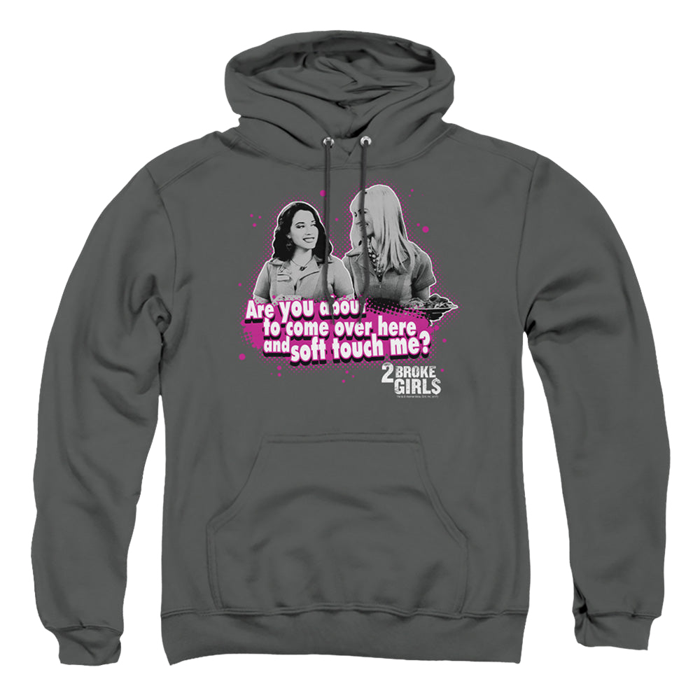 2 Broke Girls Soft Touch - Pullover Hoodie Pullover Hoodie 2 Broke Girls   