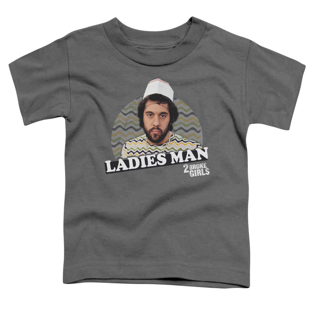 2 Broke Girls Ladies Man - Kid's T-Shirt Kid's T-Shirt (Ages 4-7) 2 Broke Girls   