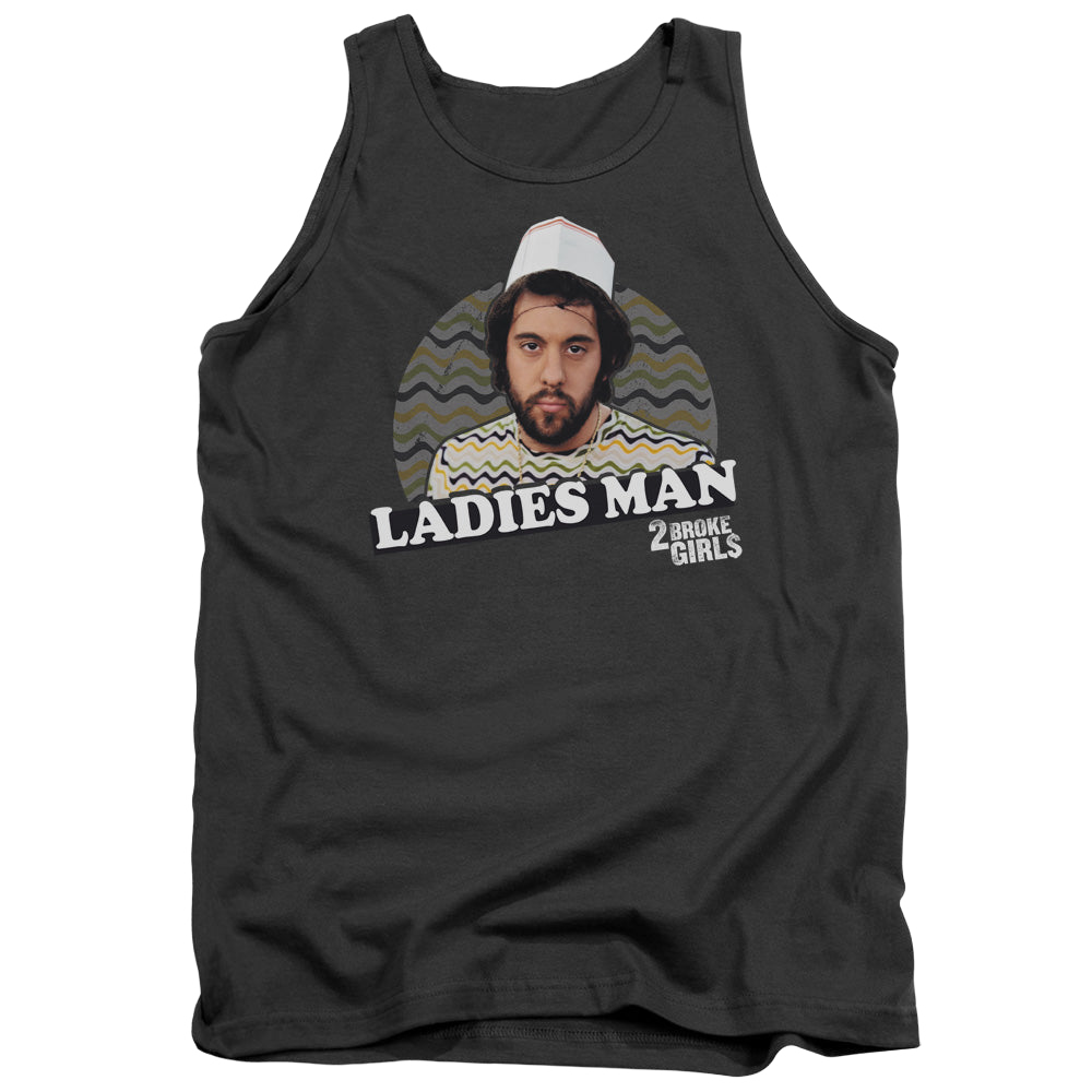 2 Broke Girls Ladies Man - Men's Tank Top Men's Tank 2 Broke Girls   
