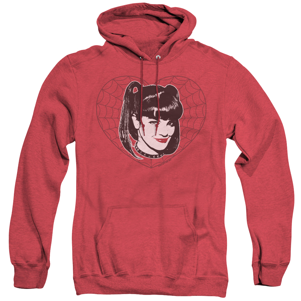 NCIS Abby Heart - Heather Pullover Hoodie Heather Pullover Hoodie NCIS   