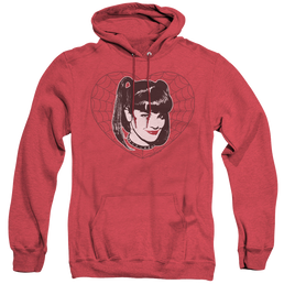 NCIS Abby Heart - Heather Pullover Hoodie Heather Pullover Hoodie NCIS   