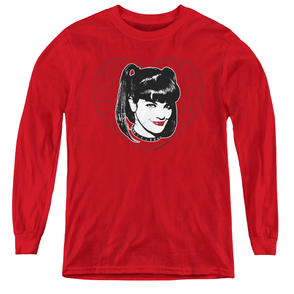 NCIS Abby Heart - Youth Long Sleeve T-Shirt Youth Long Sleeve T-Shirt NCIS   