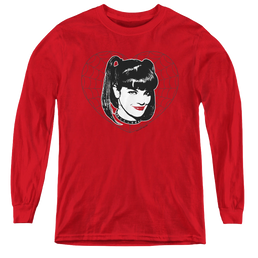 NCIS Abby Heart - Youth Long Sleeve T-Shirt Youth Long Sleeve T-Shirt NCIS   