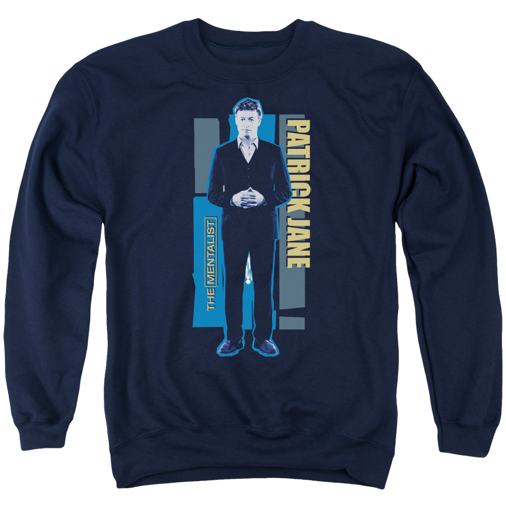 Mentalist, The Patrick Jane - Men's Crewneck Sweatshirt Men's Crewneck Sweatshirt The Mentalist   