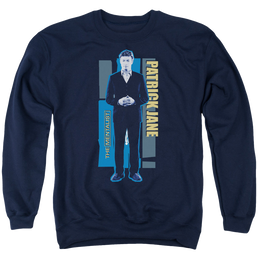 Mentalist, The Patrick Jane - Men's Crewneck Sweatshirt Men's Crewneck Sweatshirt The Mentalist   