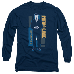 Mentalist, The Patrick Jane - Men's Long Sleeve T-Shirt Men's Long Sleeve T-Shirt The Mentalist   