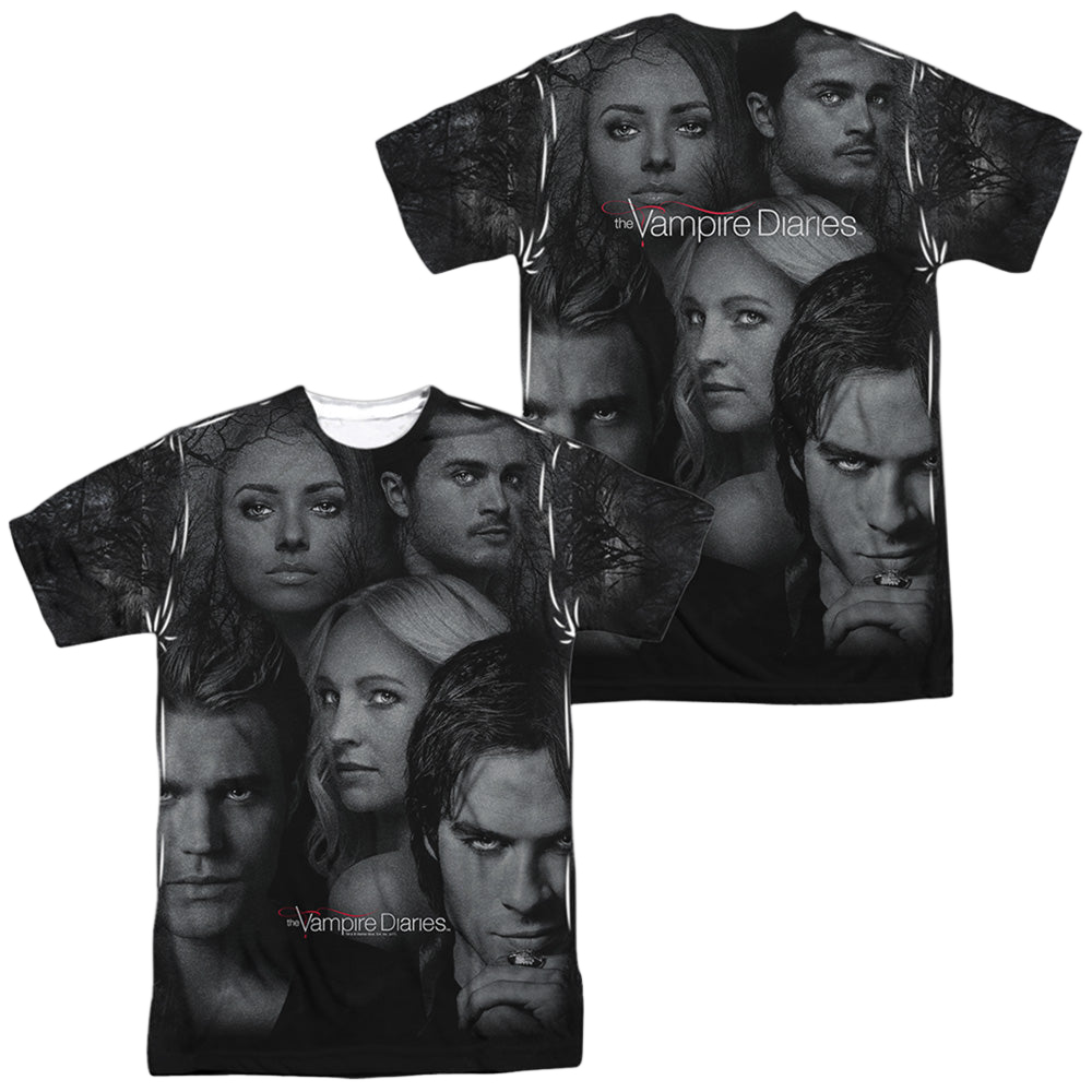 Vampire Diaries, The In The Woods (Front/Back Print) - Men's All-Over Print T-Shirt Men's All-Over Print T-Shirt The Vampire Diaries   