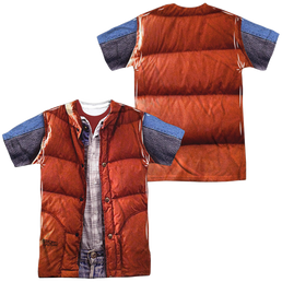 Back to the Future Trilogy Mcfly Vest - Men's All-Over Print T-Shirt Men's All-Over Print T-Shirt Back to the Future   