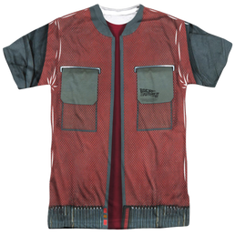 Back to the Future Trilogy Future Jacket - Men's All-Over Print T-Shirt Men's All-Over Print T-Shirt Back to the Future   