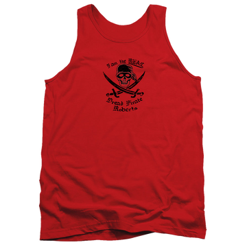 Red men's tank with The Princess Bride The Real Dpr graphic