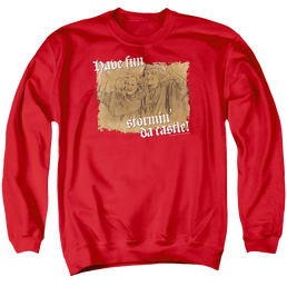 Princess Bride, The Stormin Da Castle - Men's Crewneck Sweatshirt Men's Crewneck Sweatshirt The Princess Bride   